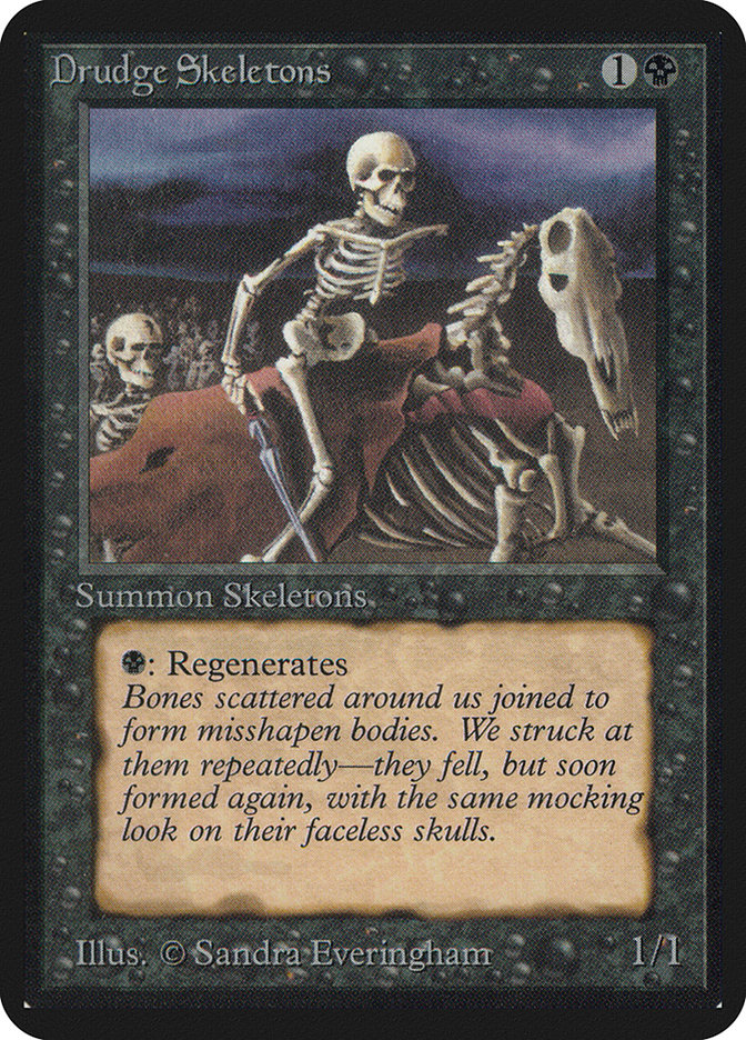 Drudge Skeletons - Limited Edition Alpha (LEA)