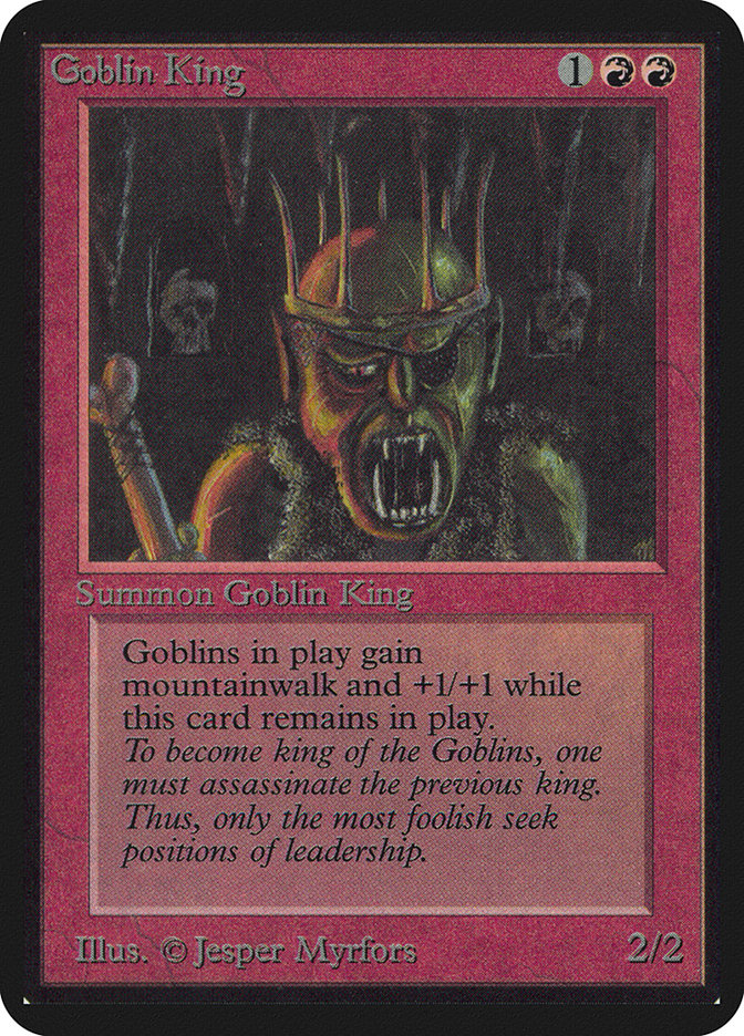 Goblin King - Limited Edition Alpha (LEA)