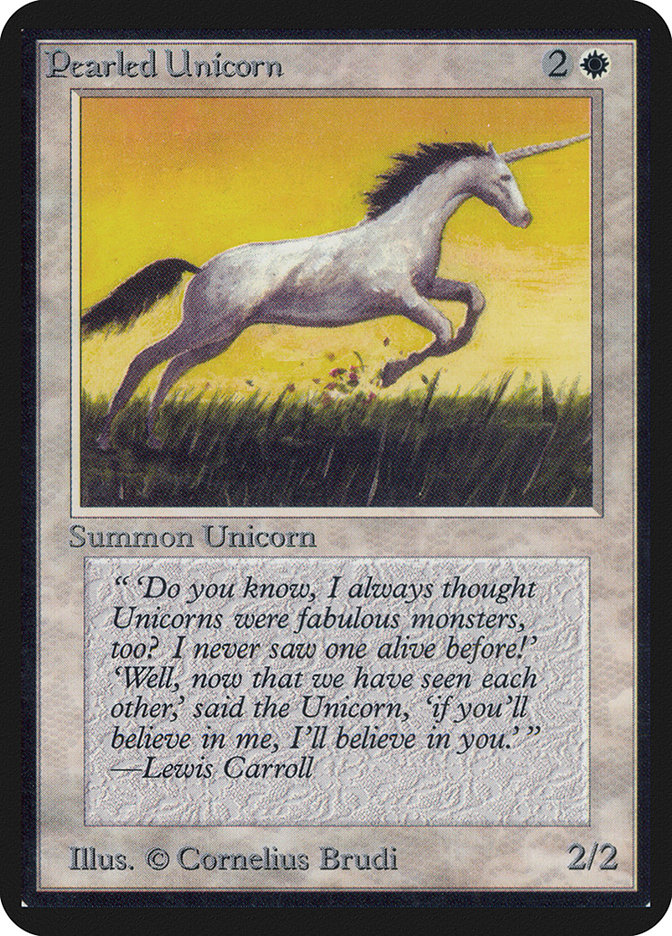 Pearled Unicorn - Limited Edition Alpha (LEA)