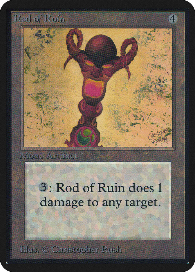 Rod of Ruin - Limited Edition Alpha (LEA)