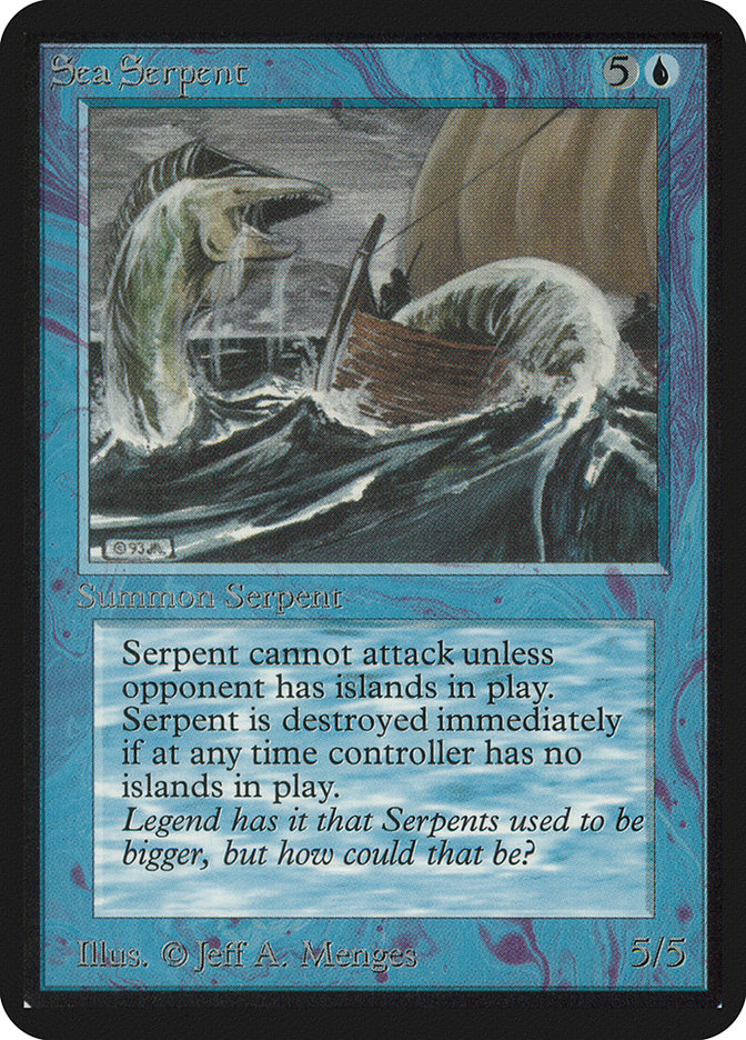 Sea Serpent - Limited Edition Alpha (LEA)