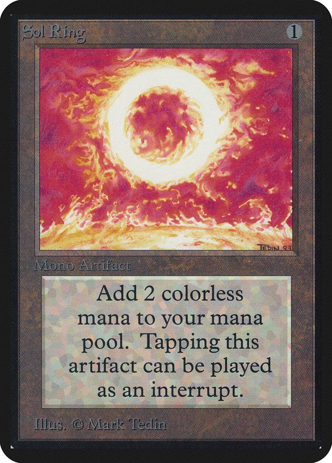 Sol Ring - Limited Edition Alpha (LEA)