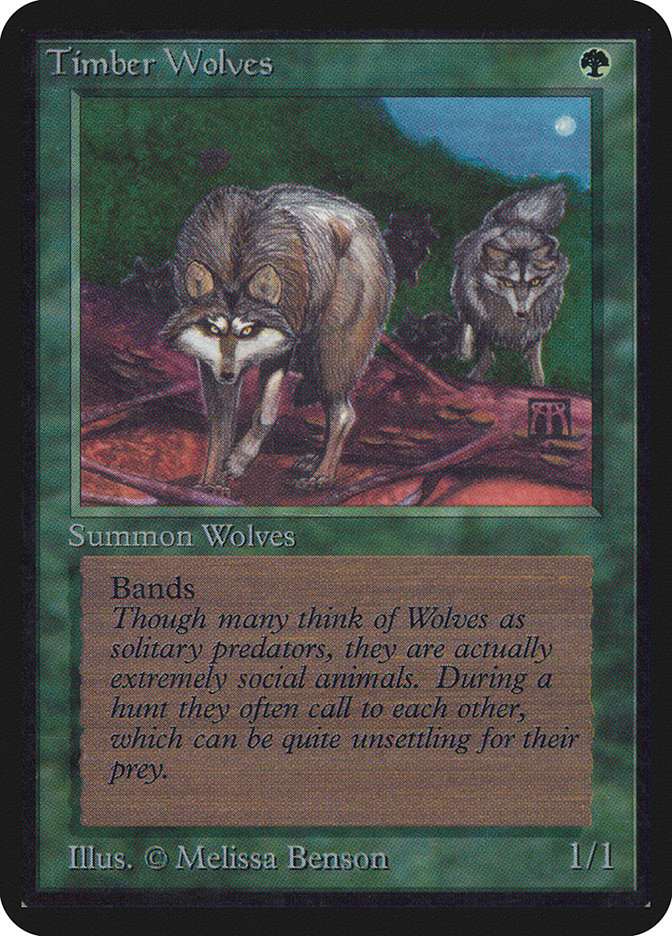 Timber Wolves - Limited Edition Alpha (LEA)