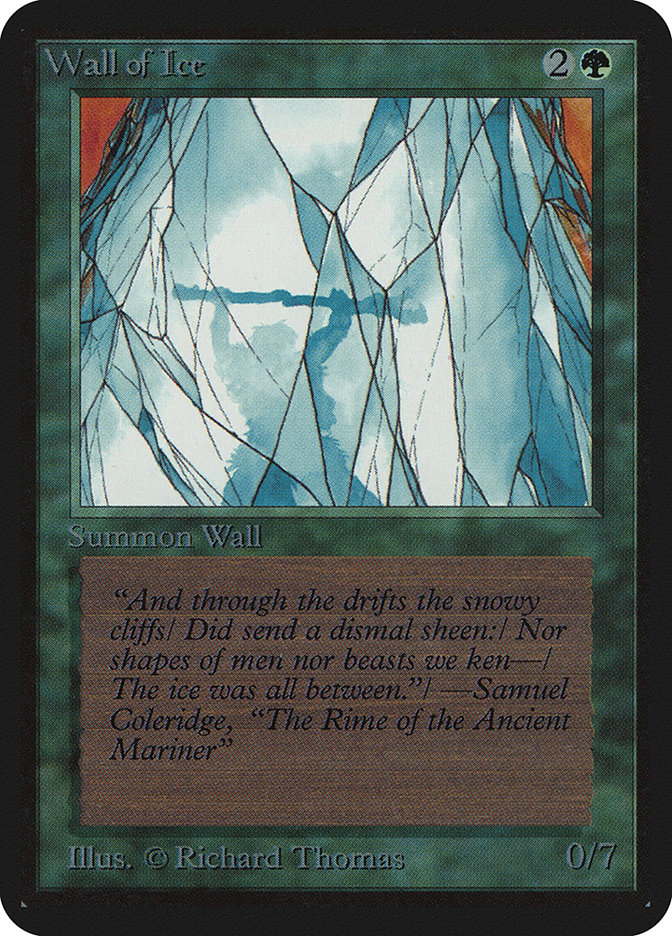 Wall of Ice - Limited Edition Alpha (LEA)