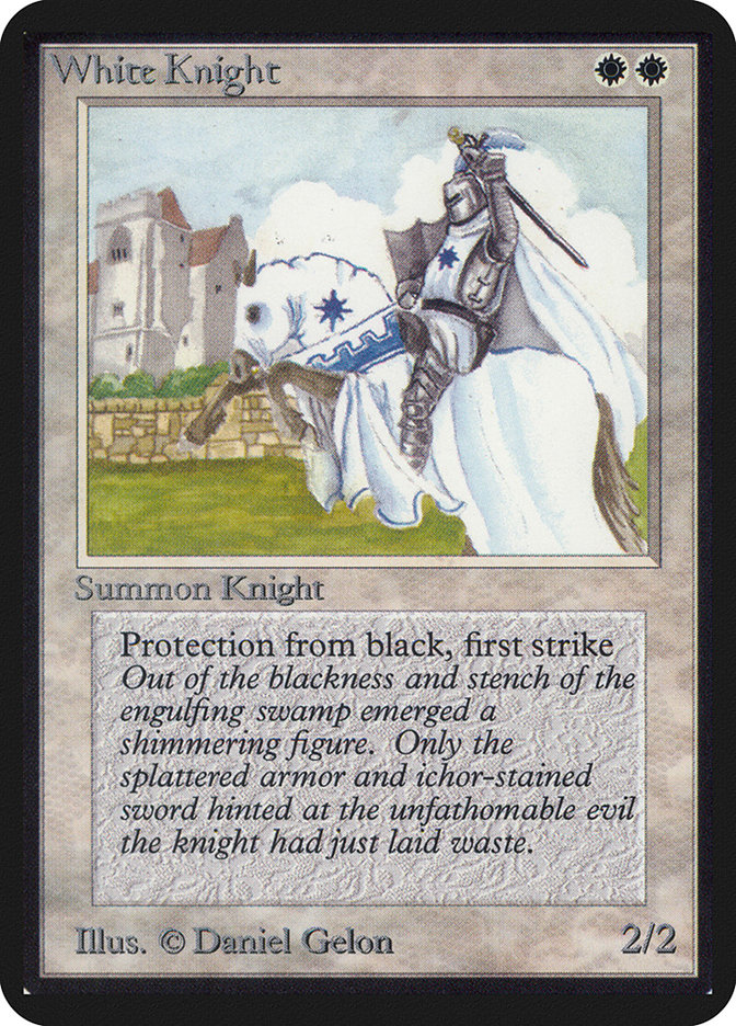 White Knight - Limited Edition Alpha (LEA)