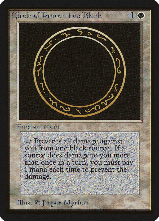 Circle of Protection: Black - Limited Edition Beta (LEB)