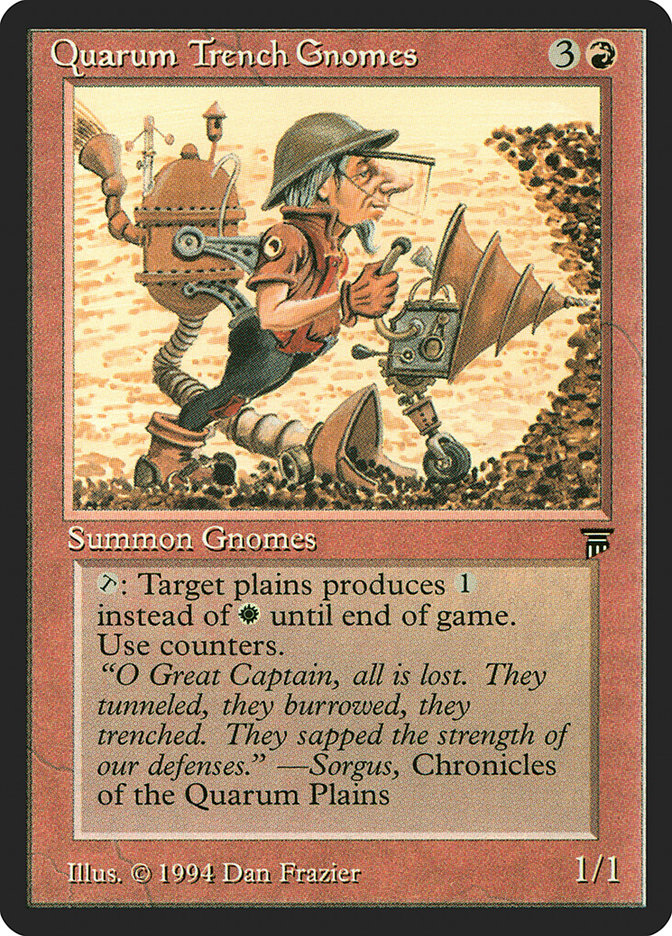 Quarum Trench Gnomes - Legends