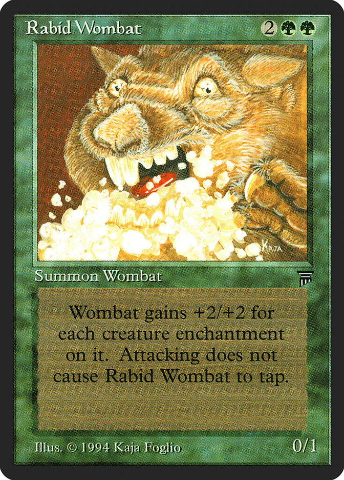 Rabid Wombat - Legends (LEG)