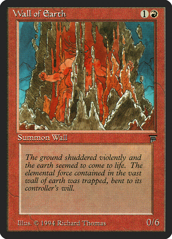 Wall of Earth - Legends