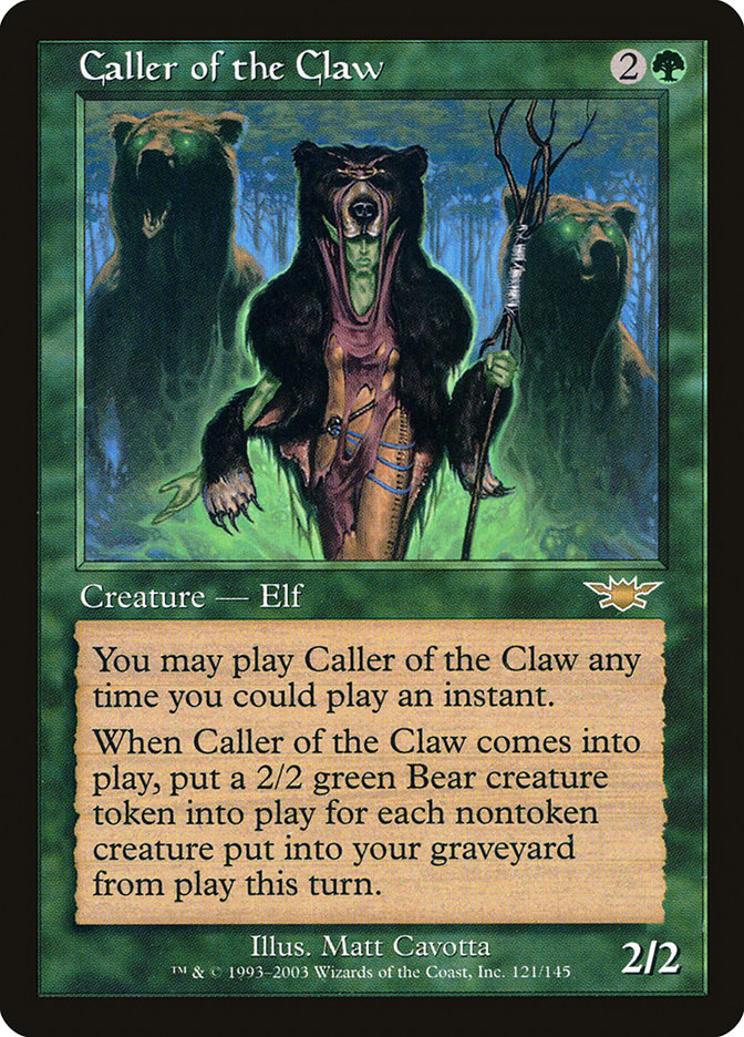 Caller of the Claw - Legions (LGN)