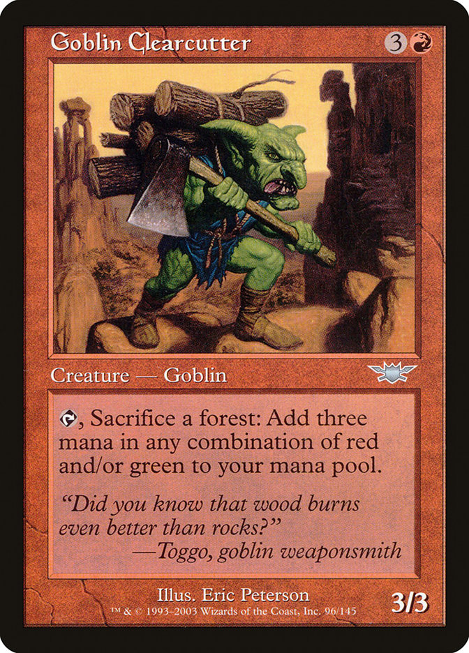 Goblin Clearcutter - Legions