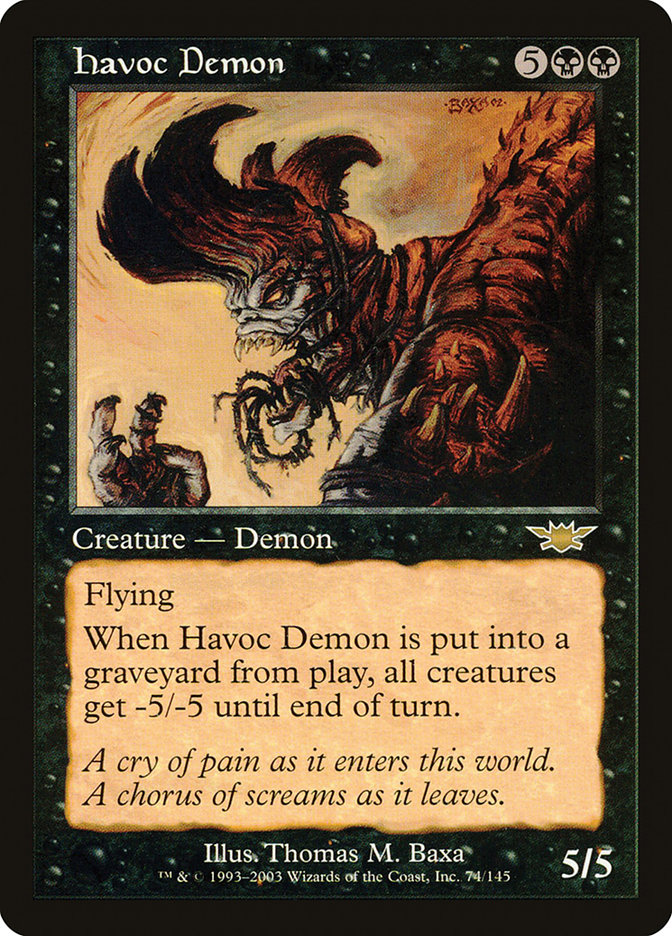 Demonio devastador - Legions (LGN)