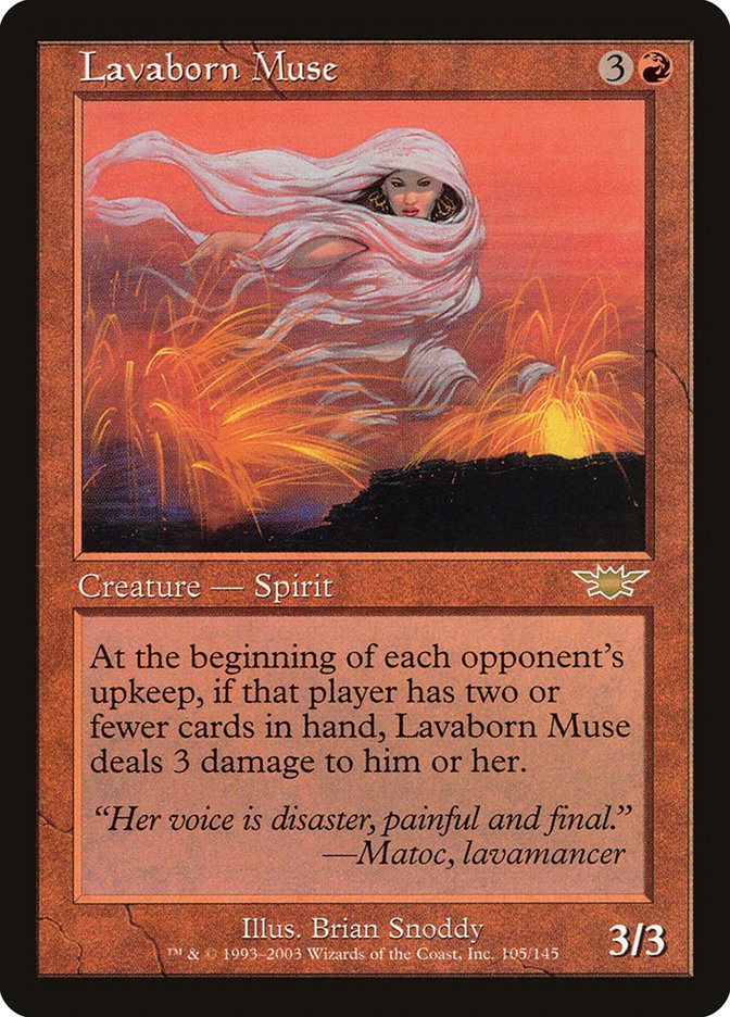 Musa nacida de la lava - Legions (LGN)