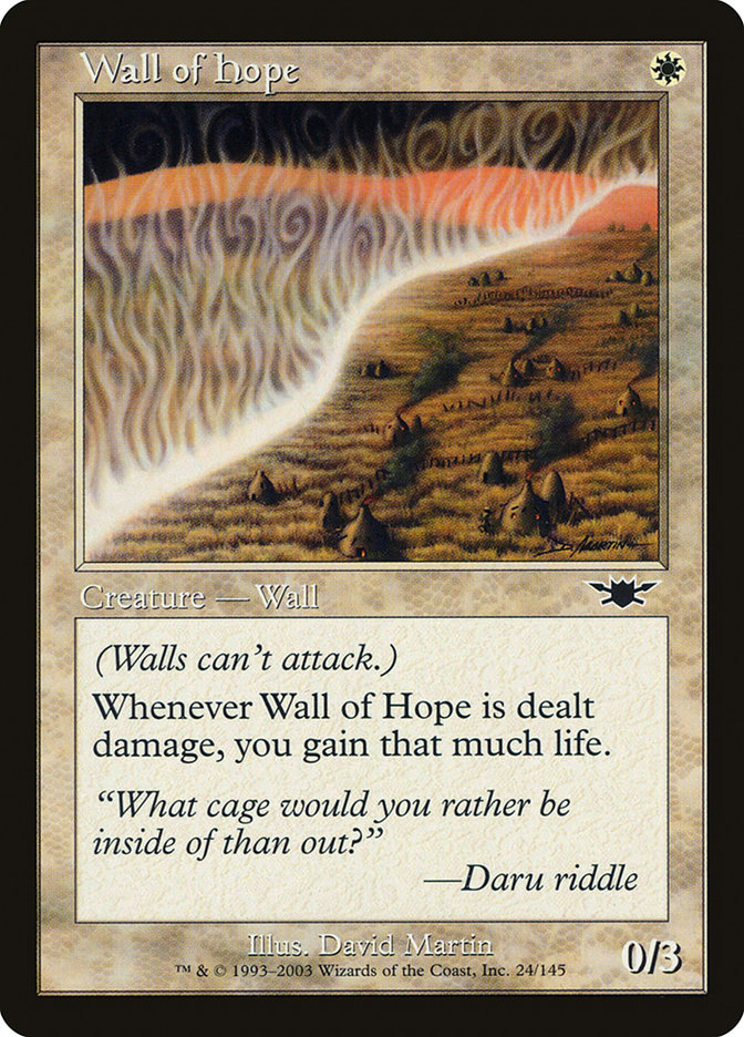 Wall of Hope - Legions