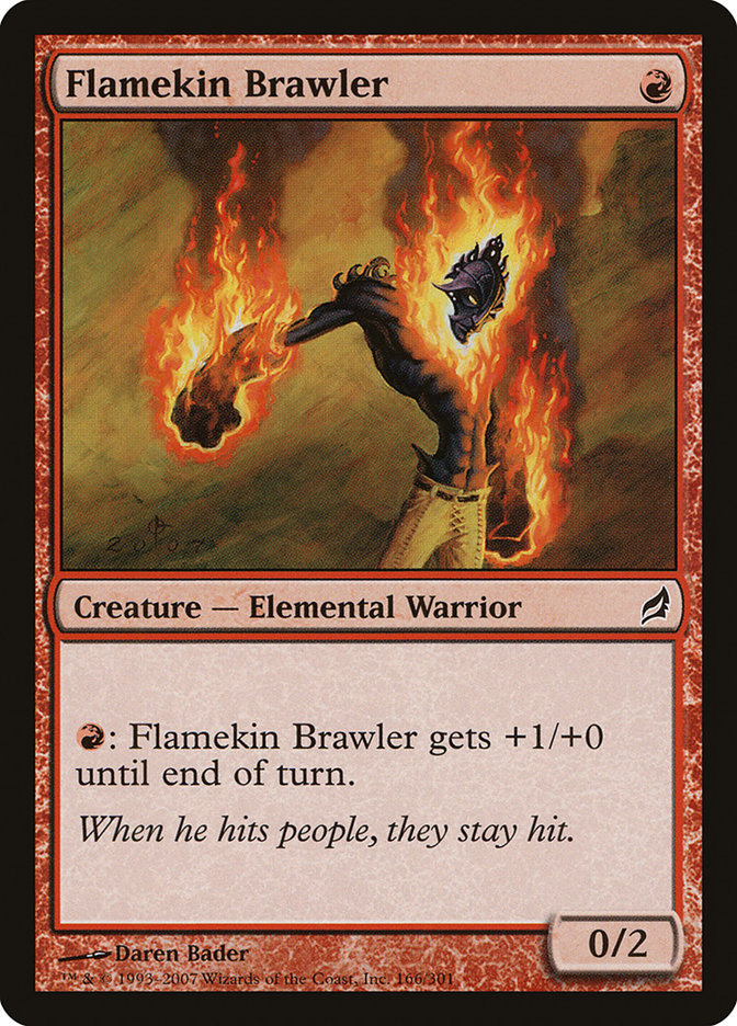 Flamekin Brawler - Lorwyn (LRW)
