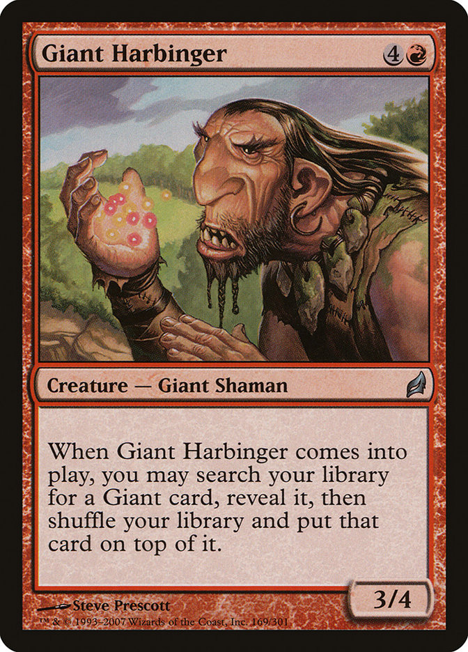 Giant Harbinger - Lorwyn