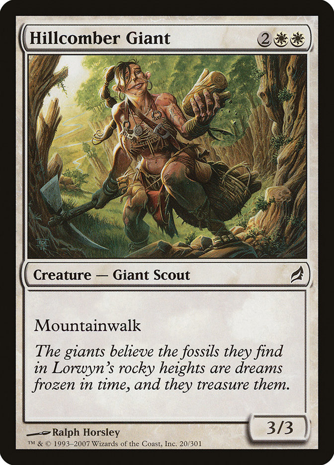 Hillcomber Giant - Lorwyn (LRW)