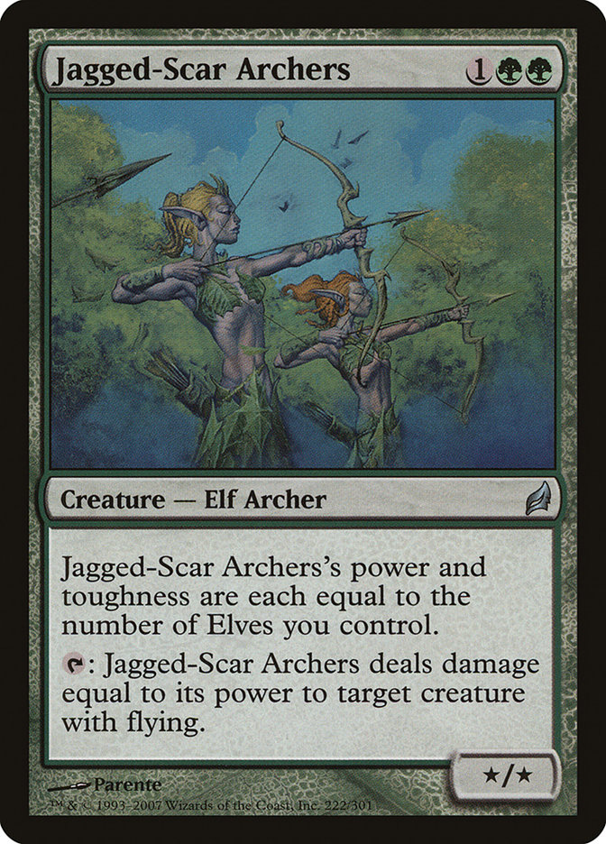 Jagged-Scar Archers - Lorwyn (LRW)