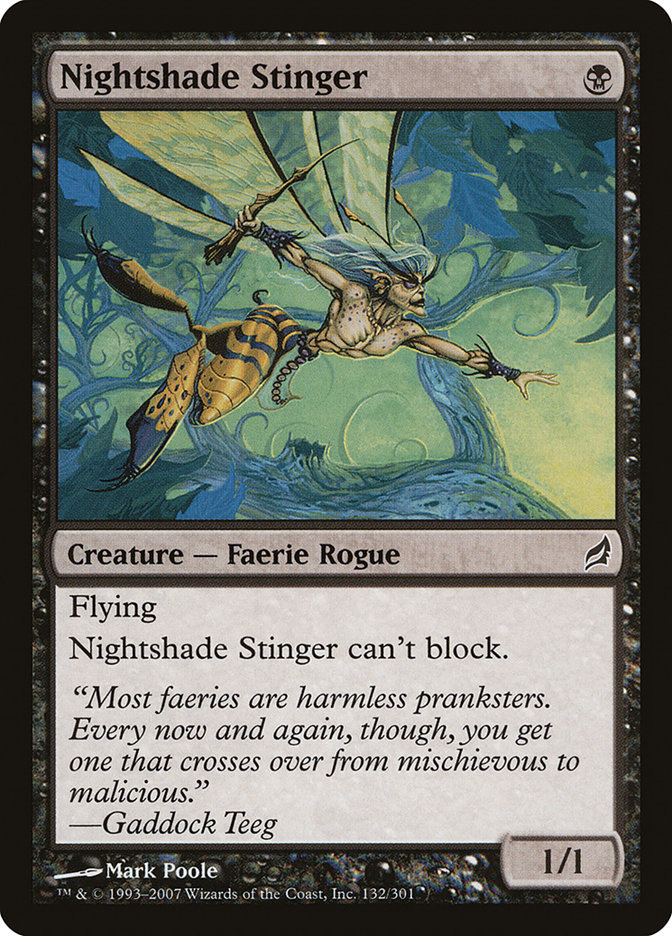 Nightshade Stinger - Lorwyn (LRW)