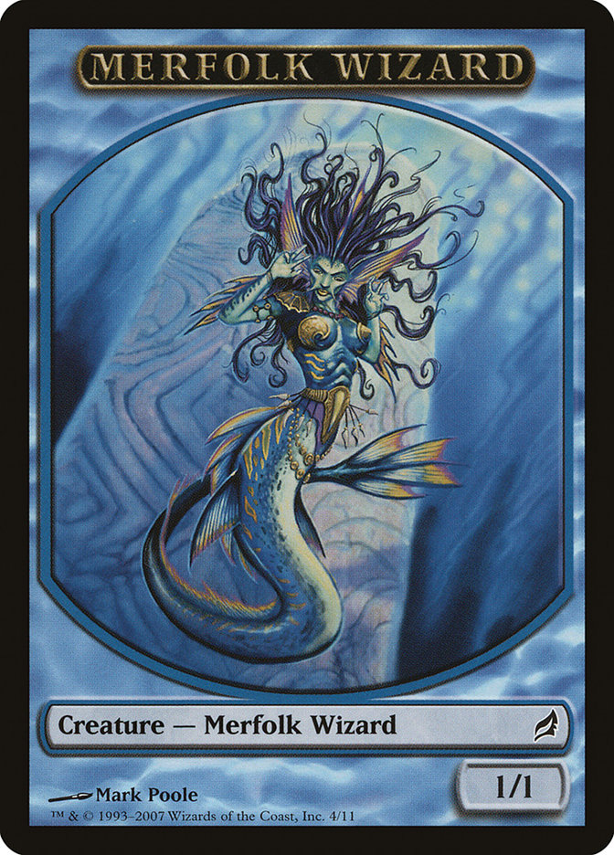Merfolk Wizard - Lorwyn