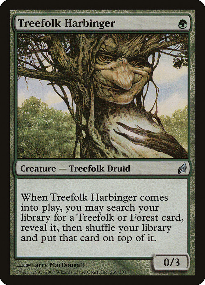 Treefolk Harbinger - Lorwyn