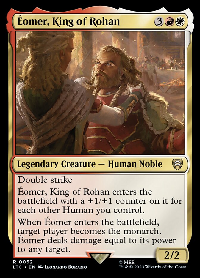 Éomer, rey de Rohan - Tales of Middle-earth Commander (LTC)