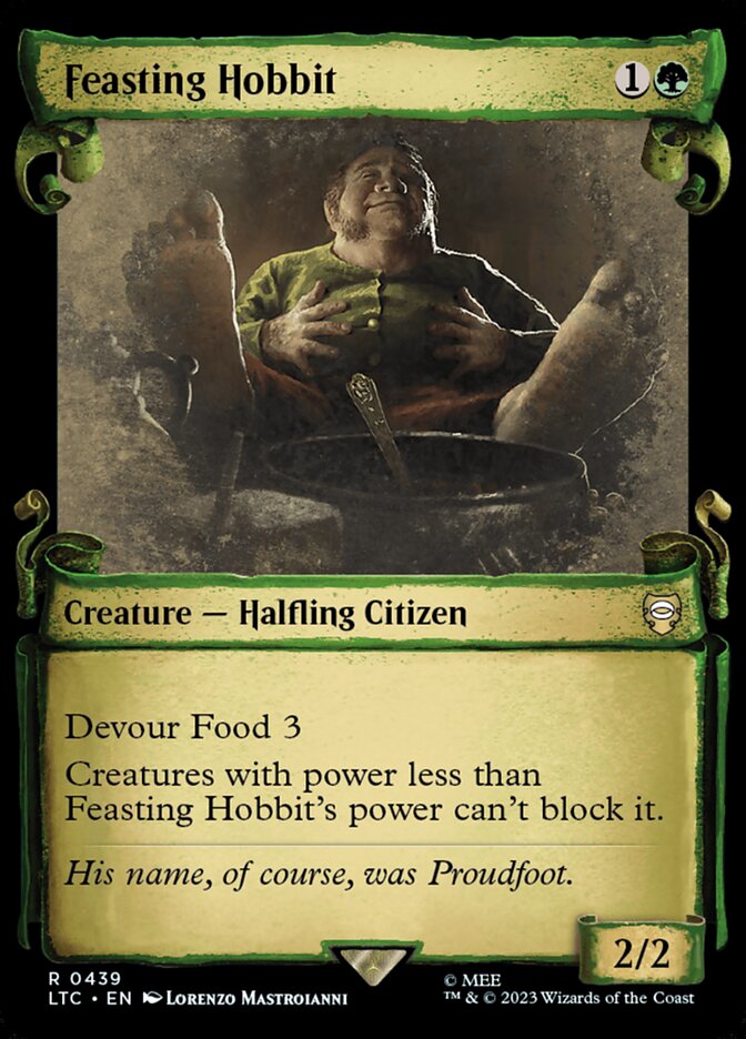 Feasting Hobbit - Tales of Middle-earth Commander (LTC)