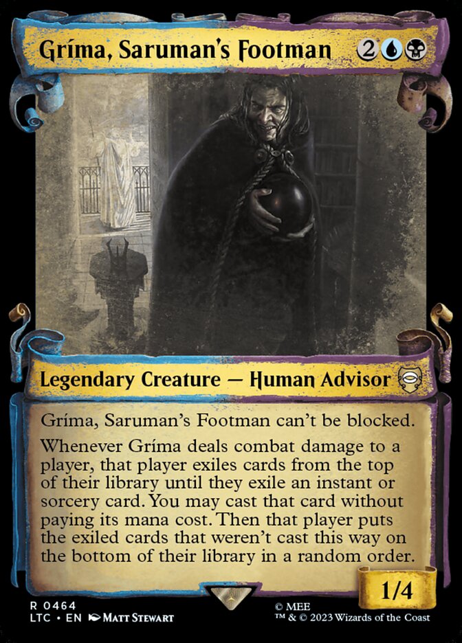 Gríma, Saruman's Footman - Tales of Middle-earth Commander (LTC)