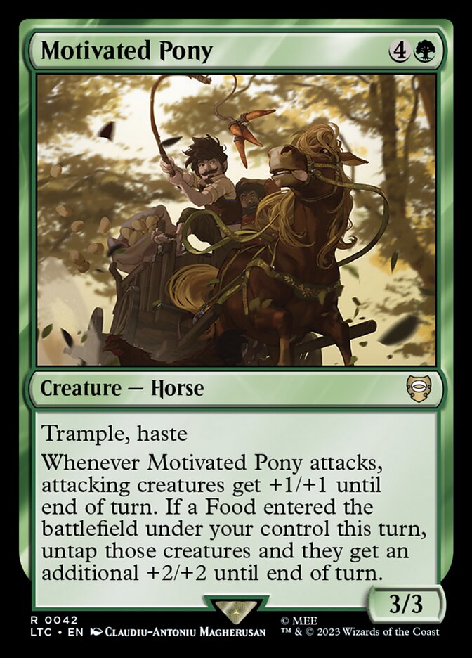 Motivated Pony - Tales of Middle-earth Commander (LTC)