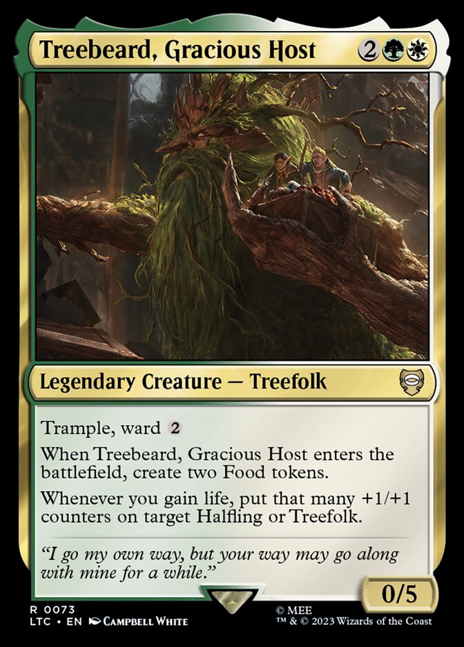 Treebeard, Gracious Host - Tales of Middle-earth Commander (LTC)