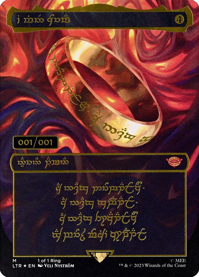 The One Ring - MTG Card versions