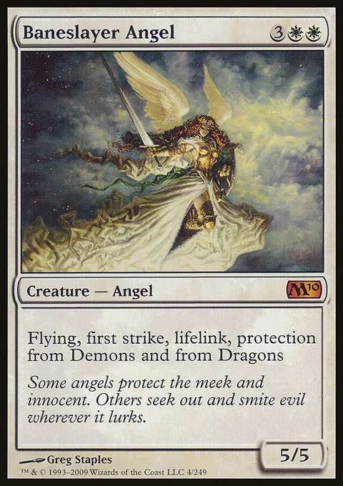 Baneslayer Angel - MTG Card versions