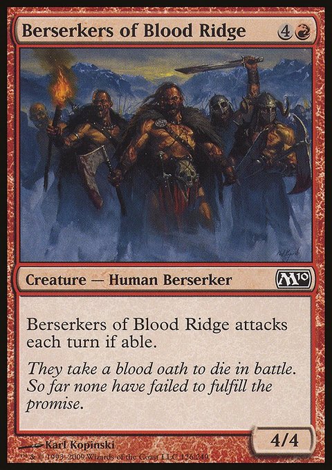 Berserkers of Blood Ridge - Magic 2010 (M10)