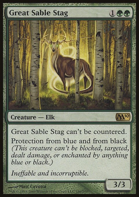 Great Sable Stag - Magic 2010