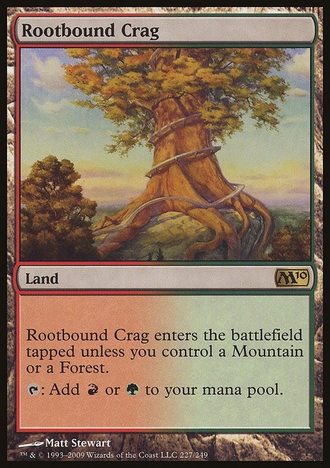 Rootbound Crag - Magic 2010 (M10)