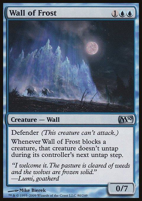 Wall of Frost - Magic 2010 (M10)