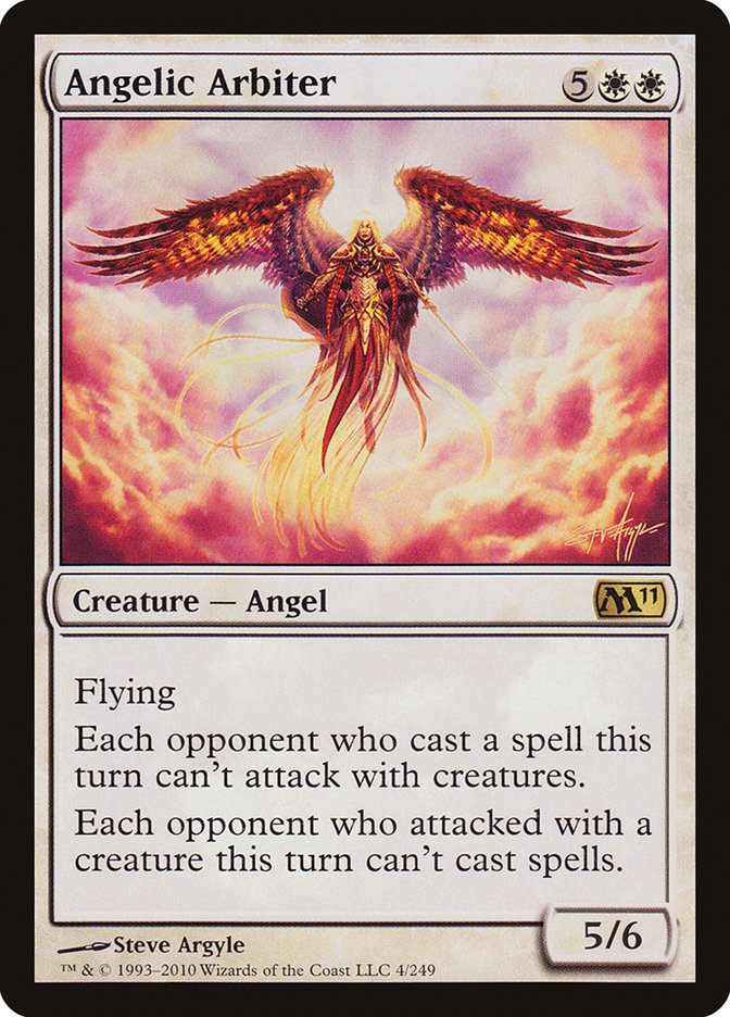 Angelic Arbiter - MTG Card versions