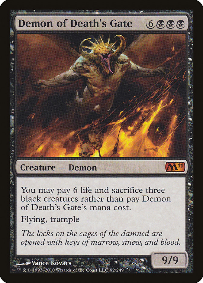 Demon of Death's Gate - Magic 2011 (M11)
