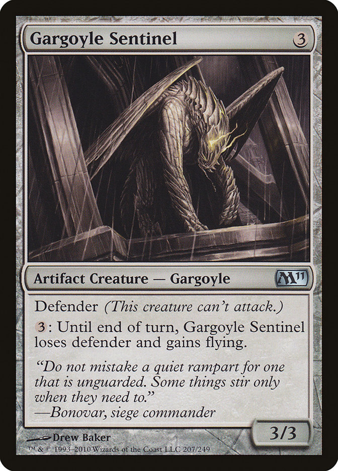 Gargoyle Sentinel - Magic 2011 (M11)