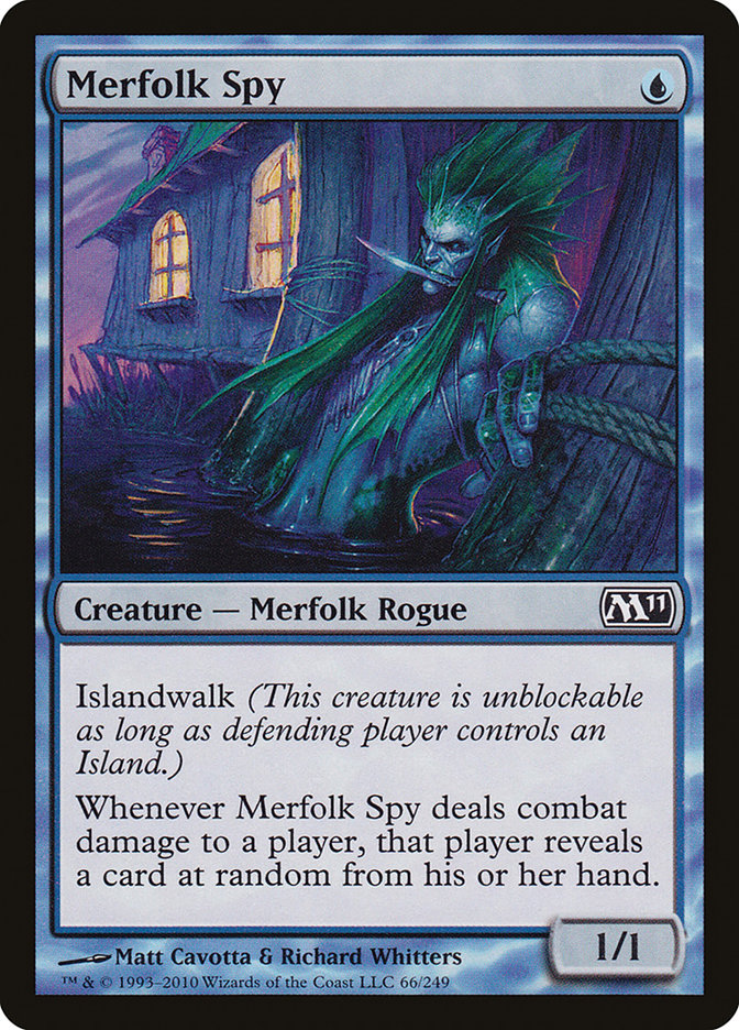 Merfolk Spy - Magic 2011 (M11)