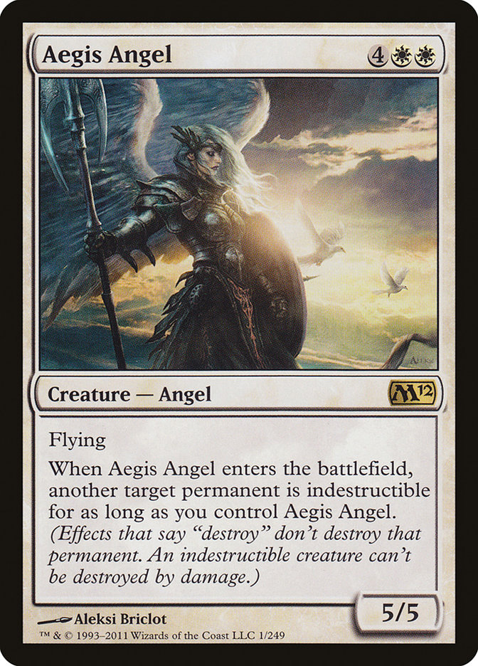 Aegis Angel - MTG Card versions
