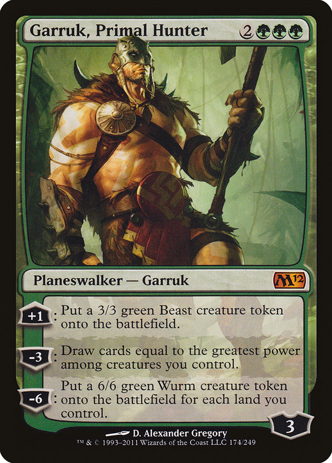 Garruk, cazador primordial - Magic 2012 (M12)