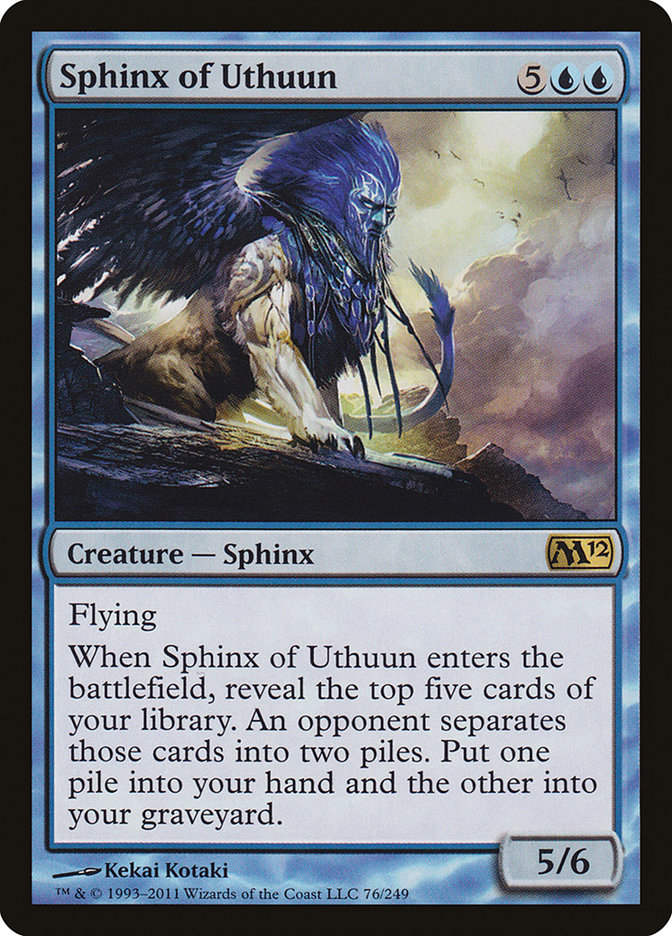 Sphinx of Uthuun - Magic 2012 (M12)