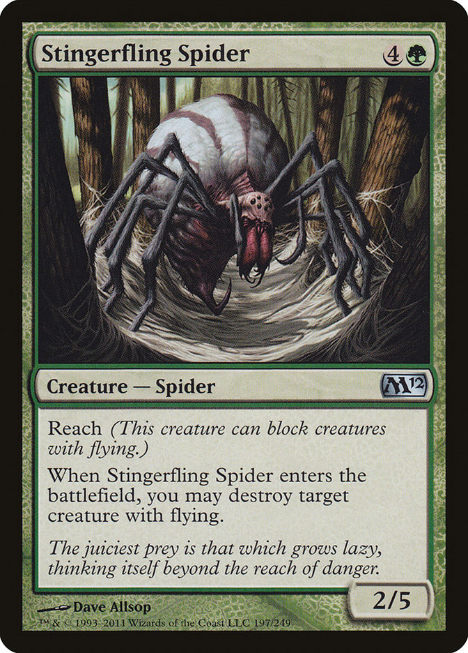 Stingerfling Spider - Magic 2012 (M12)