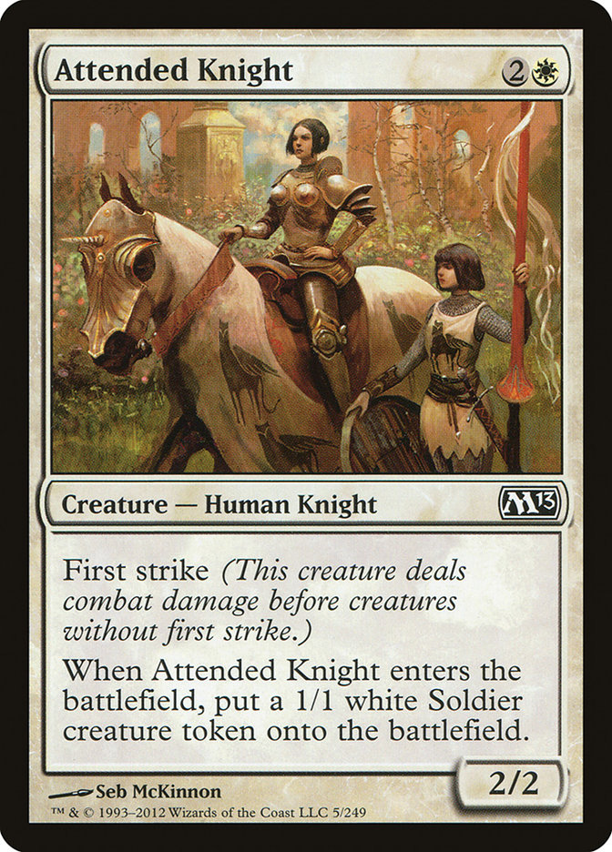 Attended Knight - Magic 2013 (M13)