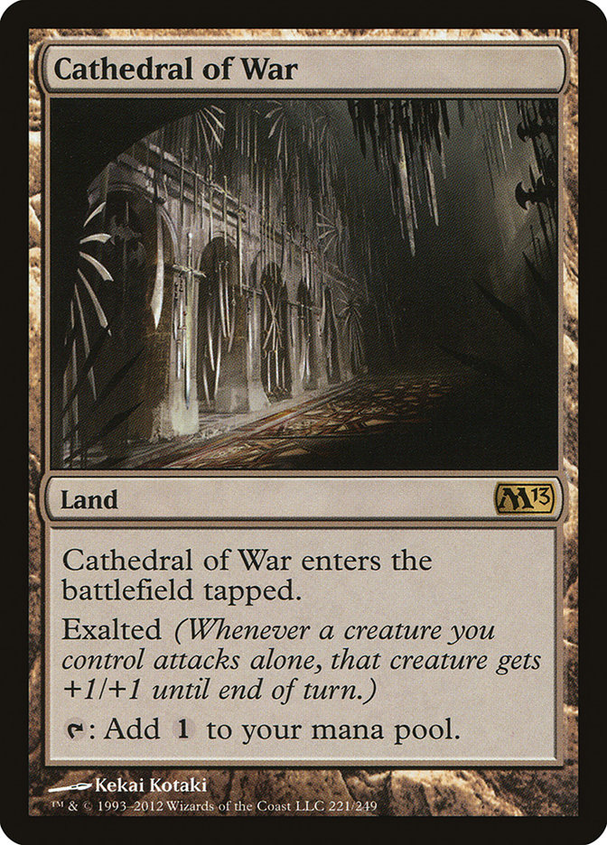 Cathedral of War - Magic 2013 (M13)
