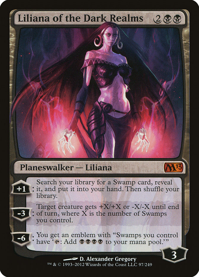 Liliana of the Dark Realms - Magic 2013 (M13)