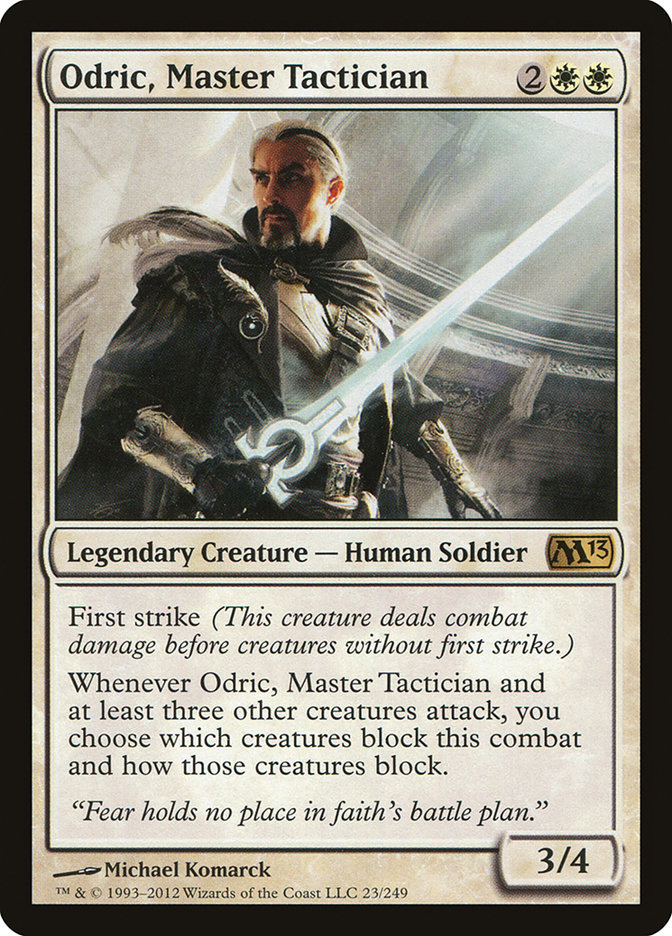 Odric, Master Tactician - Magic 2013 (M13)