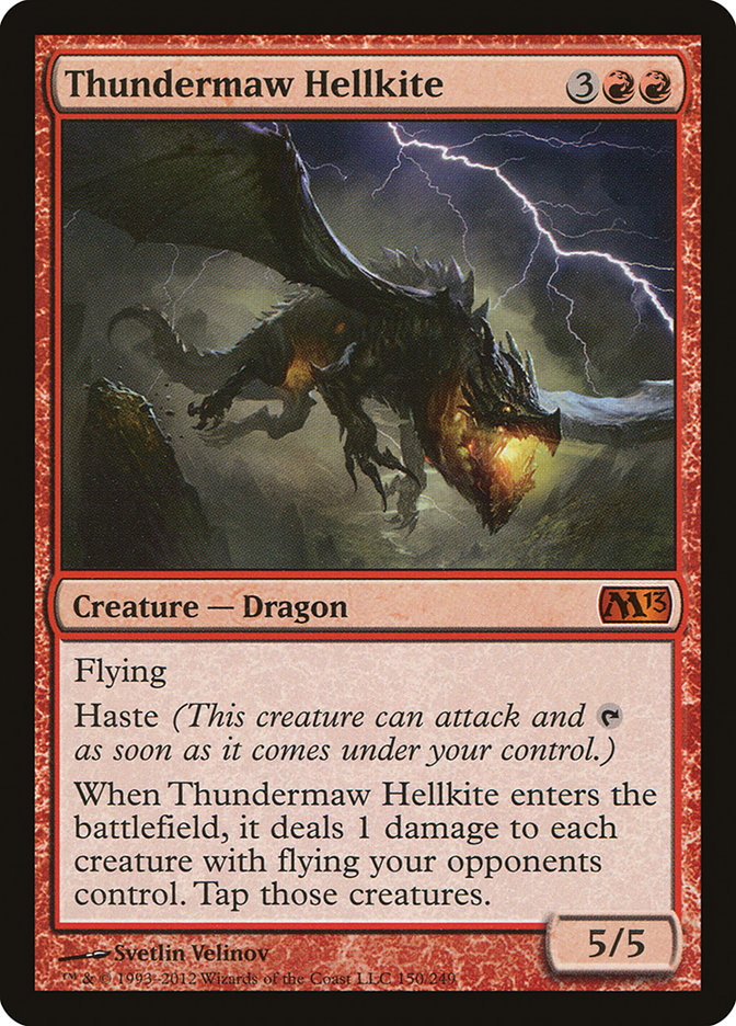 Thundermaw Hellkite - Magic 2013 (M13)