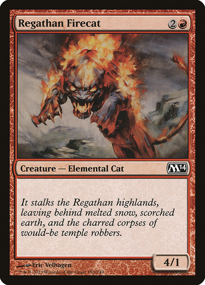 Regathan Firecat - Magic 2014 (M14)